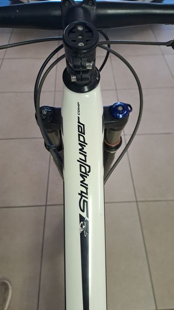 Used Specialized Stumpjumper Shimano Comp XT 2018 Mountainbike, White — image 4 of 6