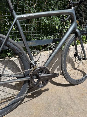 Brugt Specialized Aethos Comp - Shimano 105 Di2 2025 2025 Road & Gravel — billede 8 af 11