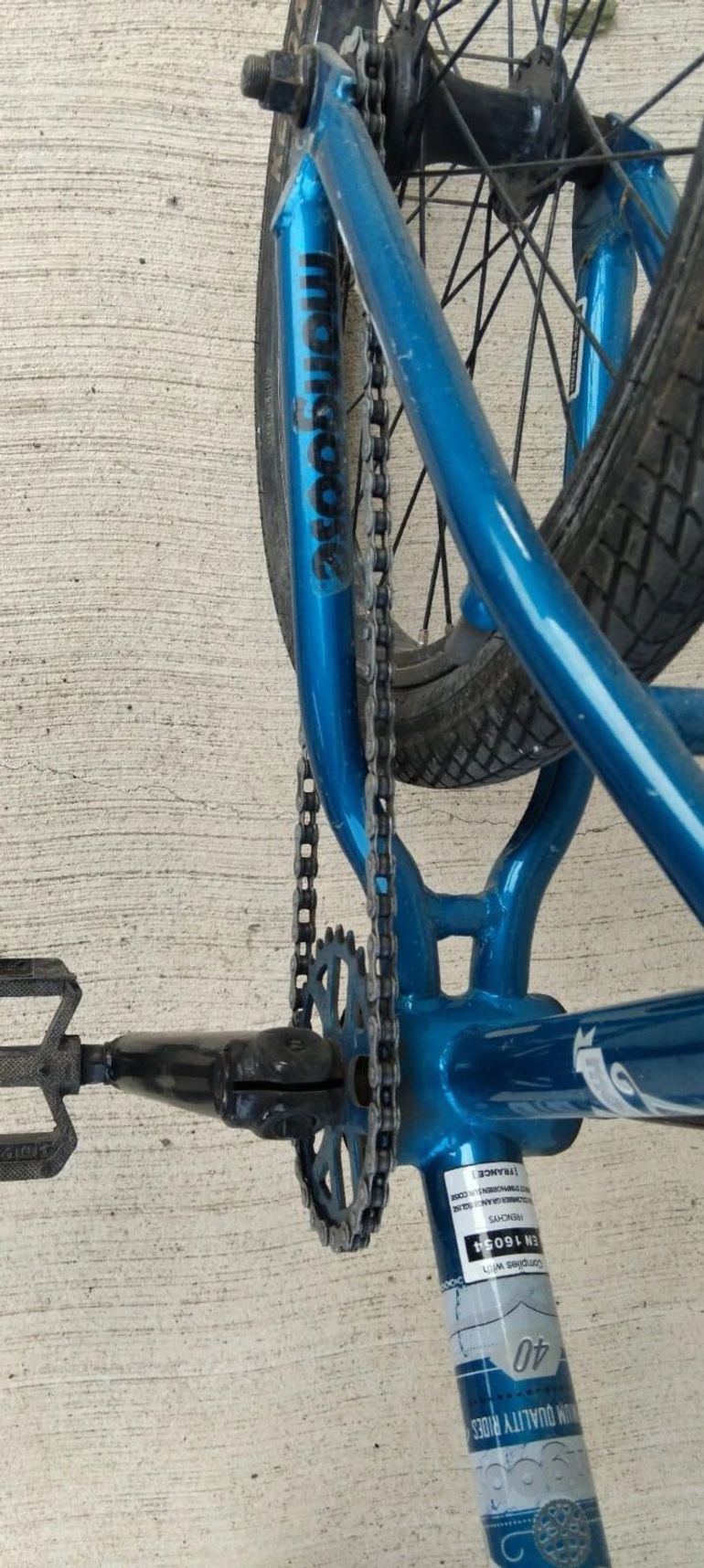 Gebrauchtes Mongoose Bmx 2017 Urban, Blau — Bild 2 von 5