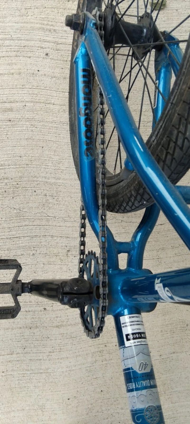 Used Mongoose Bmx 2017 Urban, Blue — image 2 of 5