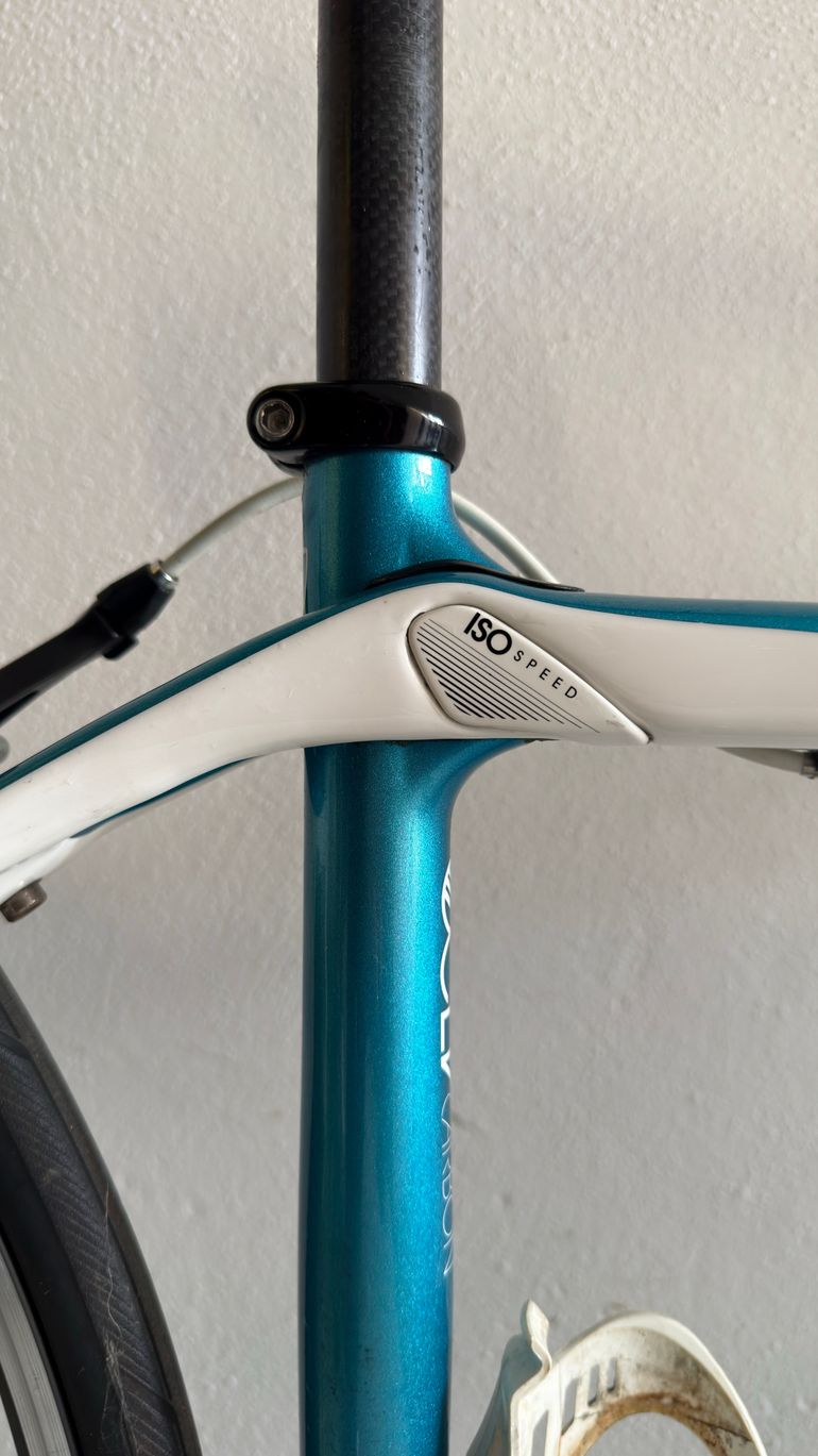 Gebrauchtes Trek Domane 4.3 Compact Racing Road Bike 2014 Road & Gravel, Blau — Bild 3 von 5
