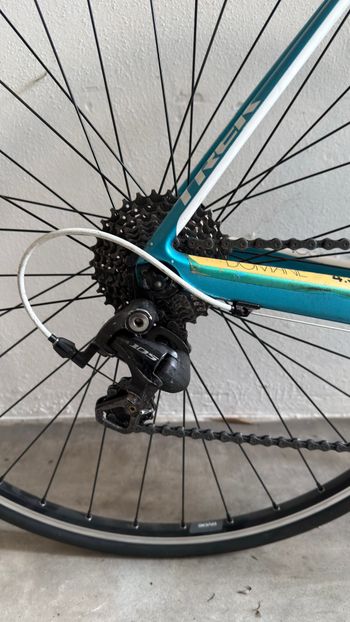 Gebrauchtes Trek Domane 4.3 Compact Racing Road Bike 2014 Road & Gravel, Blau — Bild 2 von 5