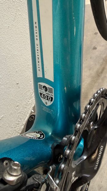 Gebrauchtes Trek Domane 4.3 Compact Racing Road Bike 2014 Road & Gravel, Blau — Bild 4 von 5