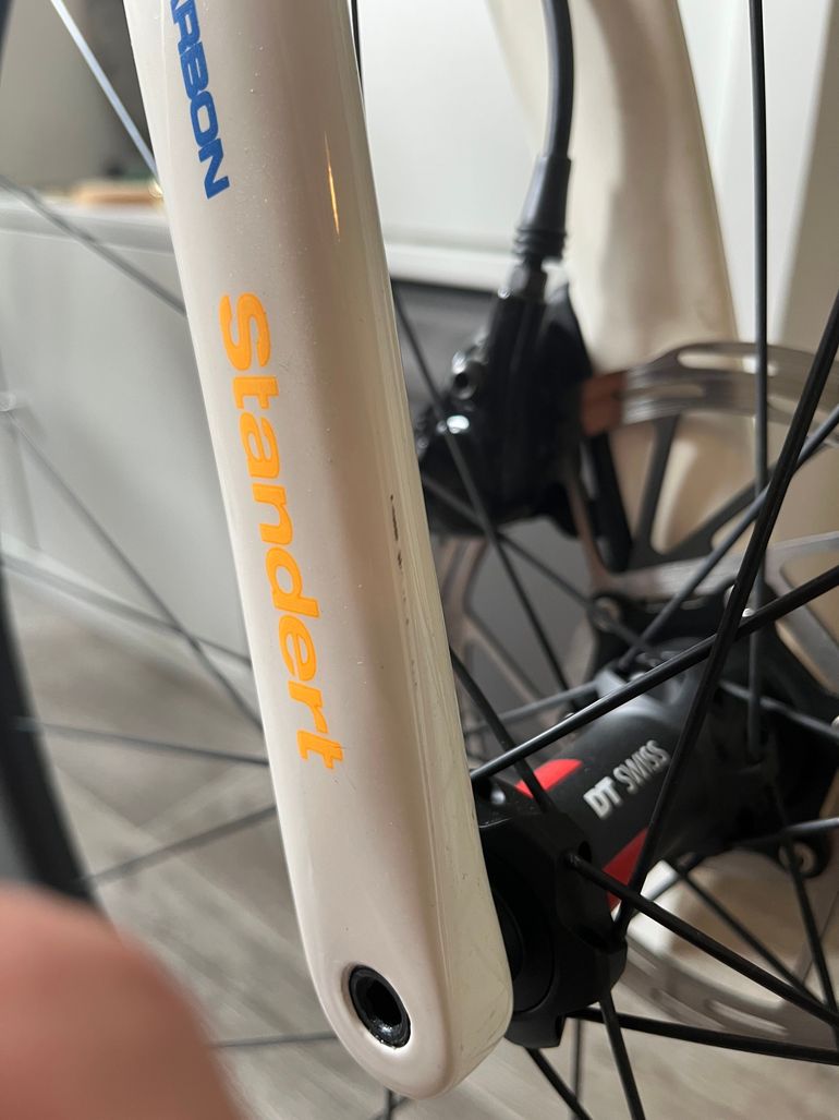 Used Standert Kreissäge RS Team Sram Force eTap AXS POWER METER 2023 2023 Road & Gravel, White — image 5 of 7