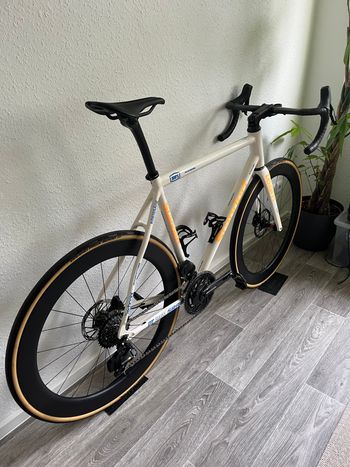 Used Standert Kreissäge RS Team Sram Force eTap AXS POWER METER 2023 2023 Road & Gravel, White — image 2 of 7