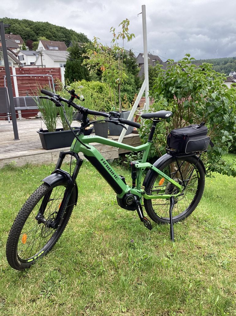 Gebrauchtes Haibike Adventr FS 8 2022 2022 Urban, Grün — Bild 1 von 4