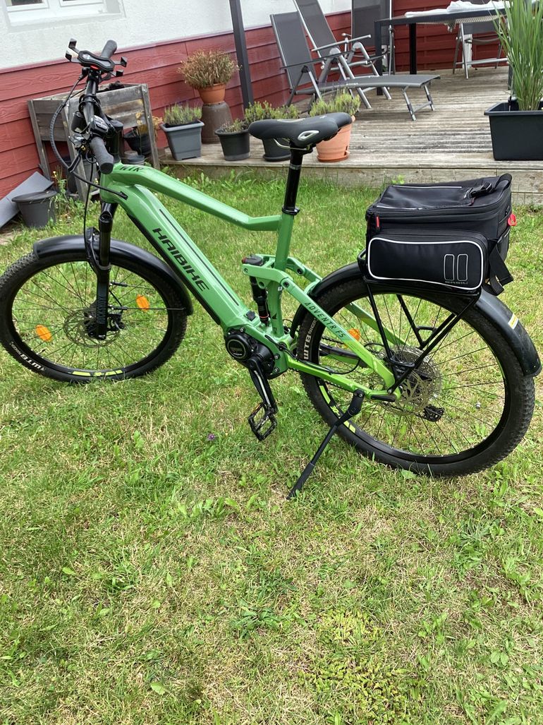 Gebrauchtes Haibike Adventr FS 8 2022 2022 Urban, Grün — Bild 2 von 4