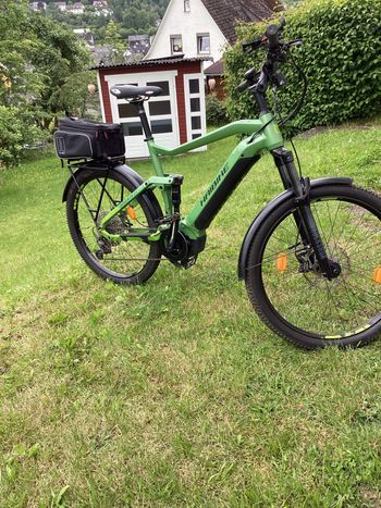 Gebrauchtes Haibike Adventr FS 8 2022 2022 Urban, Grün — Bild 3 von 4