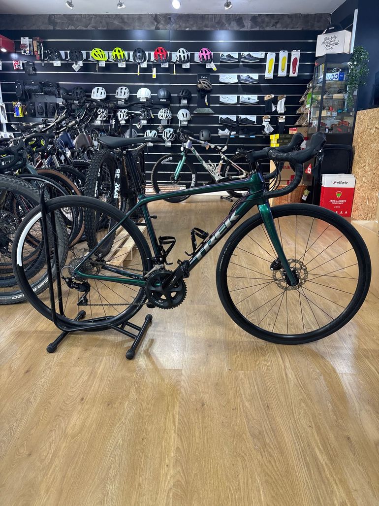 Used Trek Émonda SL 5 Disc 2020 2020 Road & Gravel, Green — image 1 of 5