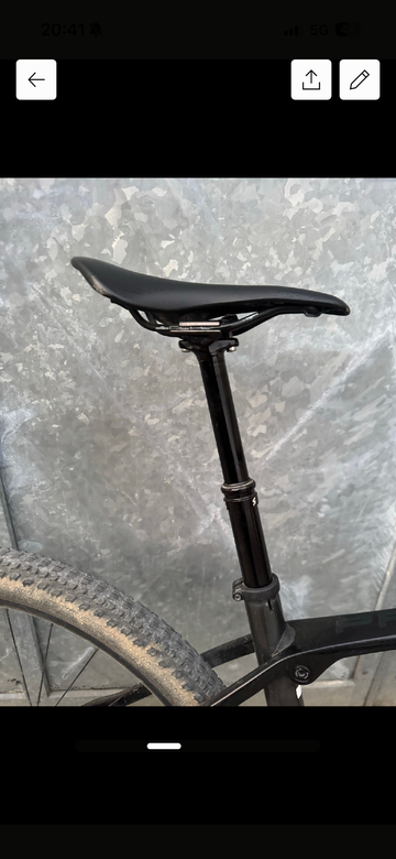 Used Trek Procaliber 9.5 2024 2024 Mountainbike, Black, 29 — image 3 of 3