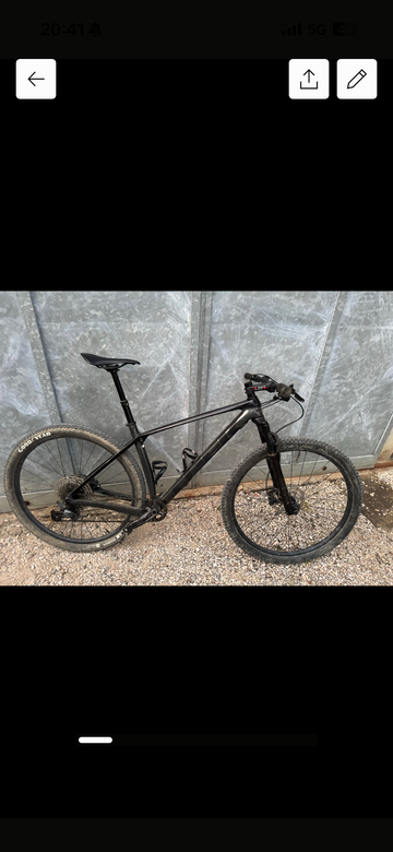 Used Trek Procaliber 9.5 2024 2024 Mountainbike, Black, 29 — image 1 of 3