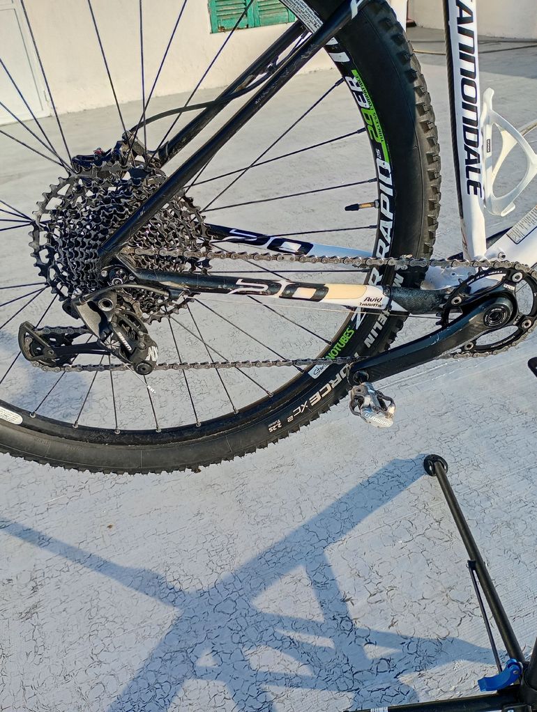 Used Cannondale Flash SRAM NX Eagle 2015 Mountainbike, White — image 3 of 3