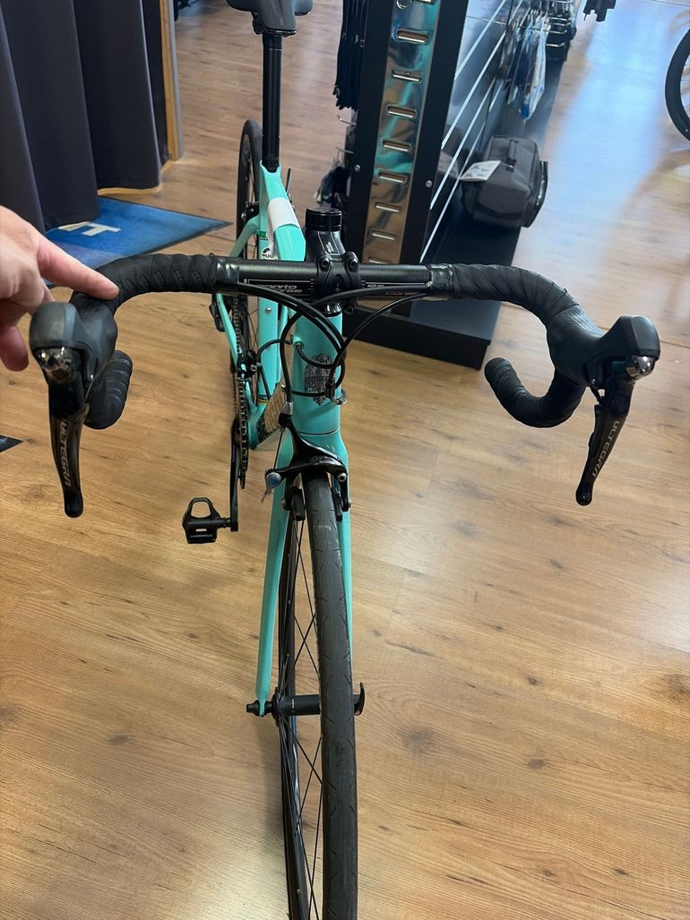 Bianchi Sprint Shimano Ultegra 2022 Road & Gravel de segunda mano, Azul — imagen 4 de 5