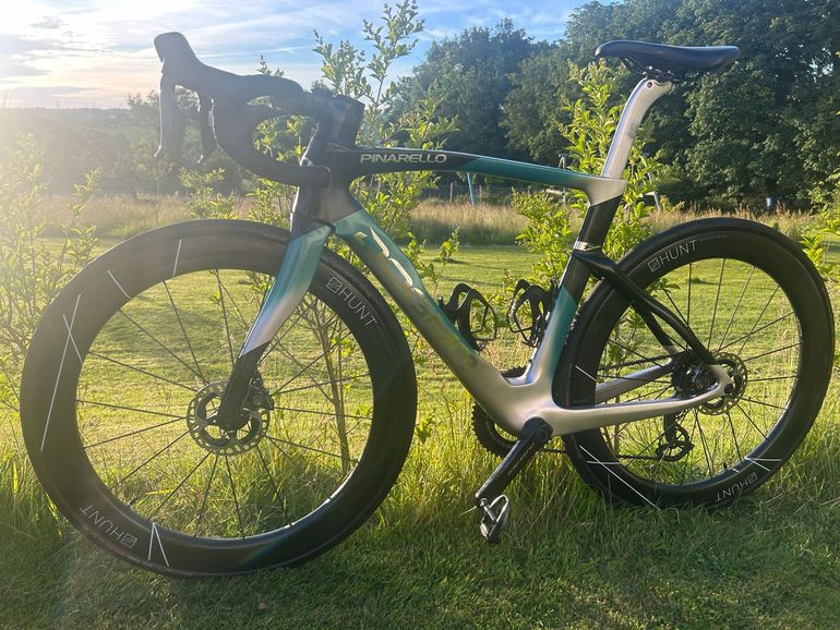 Used Pinarello DOGMA F DURA ACE Di2 Disc 2024 2024 Road & Gravel, Green — image 2 of 22