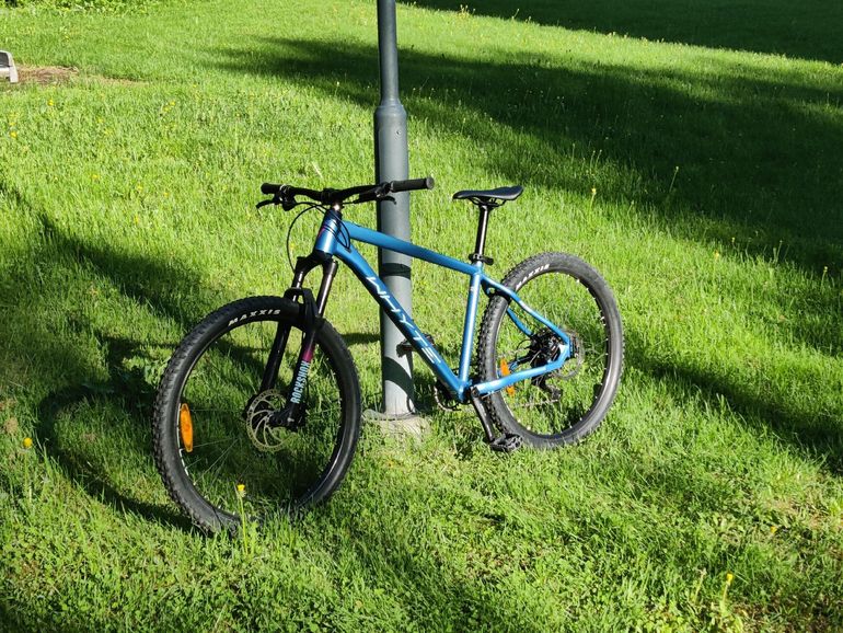 Gebrauchtes Whyte 802 COMPACT v4 2022 2022 Mountainbike, Blau, 27.5 — Bild 4 von 13