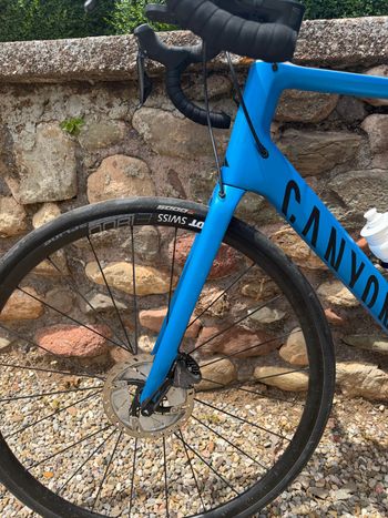 Used Canyon Endurace CF SL 8 Di2 2022 2022 Road & Gravel, Blue — image 5 of 8