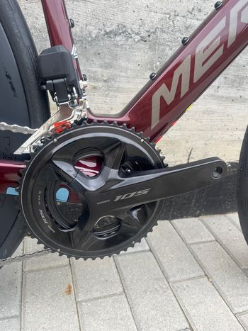 Merida Reacto Red 105 FCC Edition - Vision 2027 Road & Gravel de segunda mano, Rojo — imagen 6 de 8