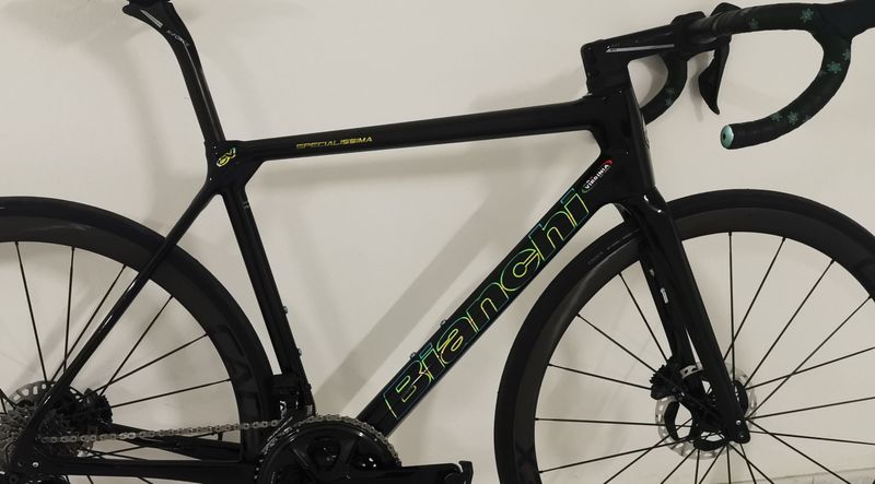 Used Bianchi Specialissima Frameset 2023 Road & Gravel, Black — image 2 of 3