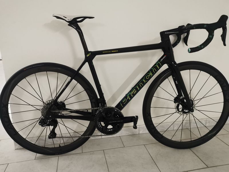 Used Bianchi Specialissima Frameset 2023 Road & Gravel, Black — image 1 of 3