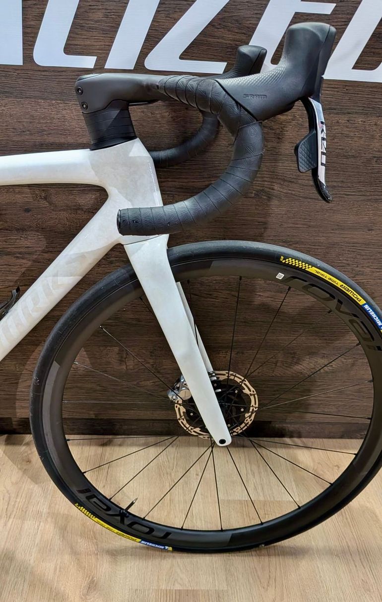 Gebrauchtes Specialized S-Works Tarmac SL8 - SRAM Red eTap AXS 2024 2024 Road & Gravel, Weiß — Bild 5 von 9