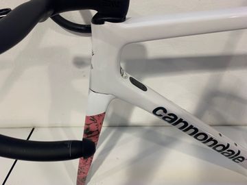 Used Cannondale SuperSix EVO Hi-Mod Frameset 2022 Road & Gravel, White — image 9 of 14
