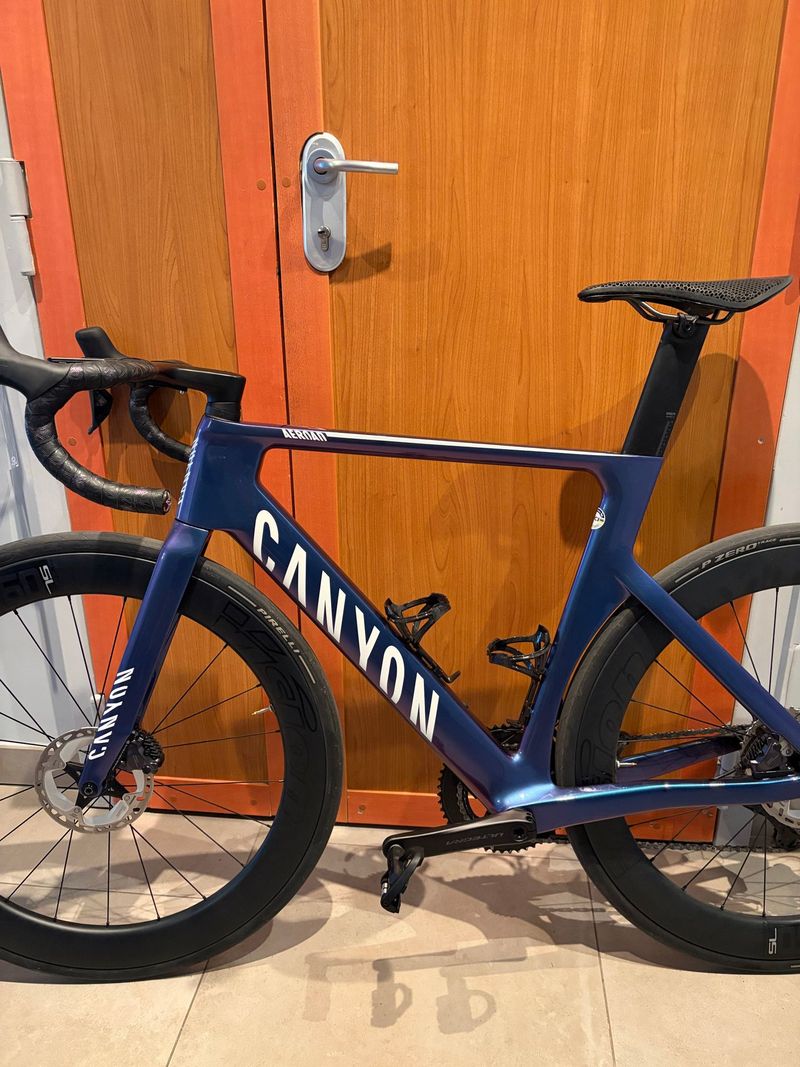 Used Canyon Aeroad CFR Di2 2025 2025 Road & Gravel, Purple — image 2 of 9