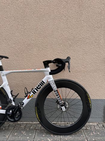 Used Cinelli Pressure Ultegra Di2 2022 2022 Road & Gravel, White — image 7 of 28