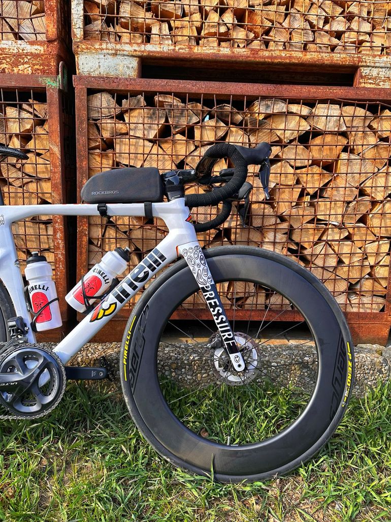 Used Cinelli Pressure Ultegra Di2 2022 2022 Road & Gravel, White — image 3 of 28