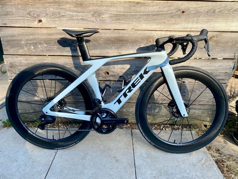 Used Trek Madone SL 7 Gen 7 2024 2024 Road & Gravel, White — image 1 of 14