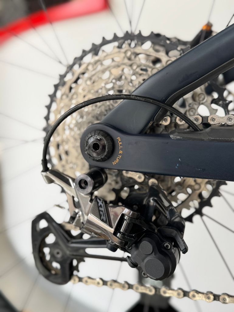 Used Orbea Rise M20 2021 Mountainbike, Blue — image 5 of 7