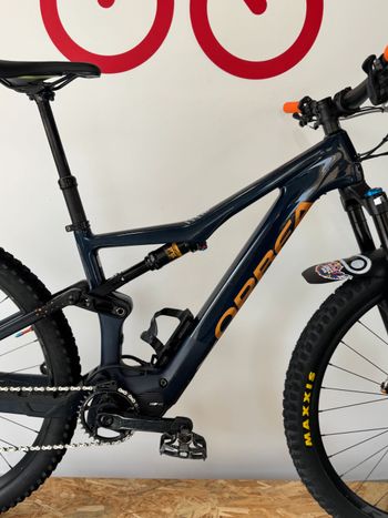 Used Orbea Rise M20 2021 Mountainbike, Blue — image 2 of 7