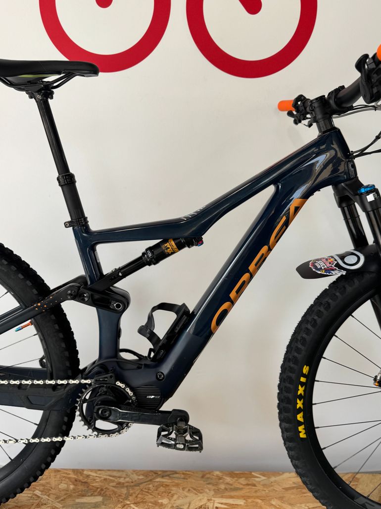 Used Orbea Rise M20 2021 Mountainbike, Blue — image 2 of 7