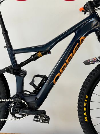 Used Orbea Rise M20 2021 Mountainbike, Blue — image 3 of 7