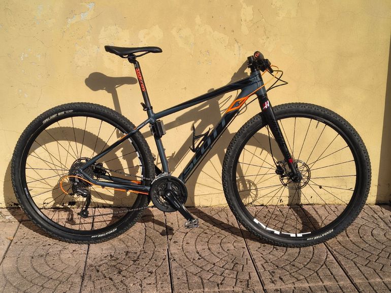 Brugt Scott Aspect 950 black/orange 2018 2018 Mountainbike — billede 2 af 6
