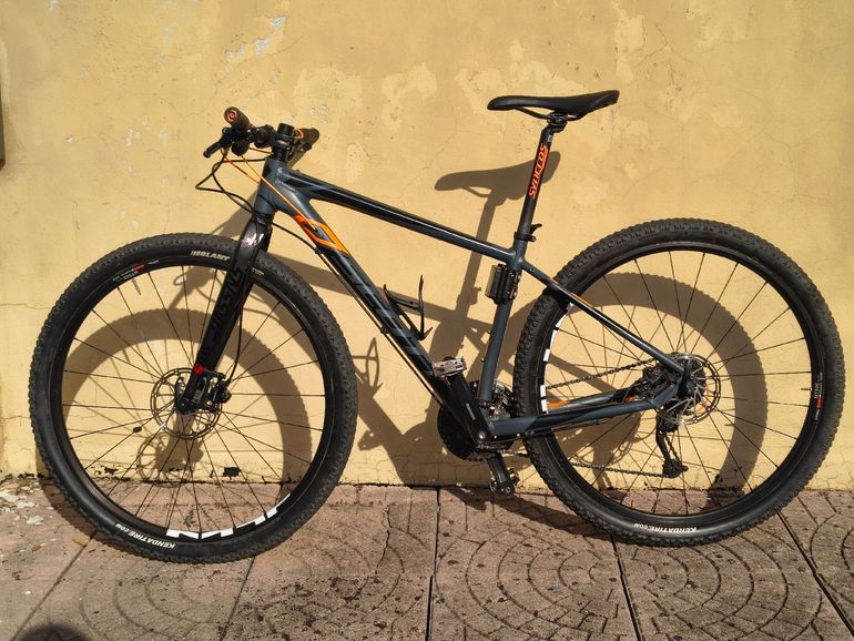 Brugt Scott Aspect 950 black/orange 2018 2018 Mountainbike — billede 1 af 6