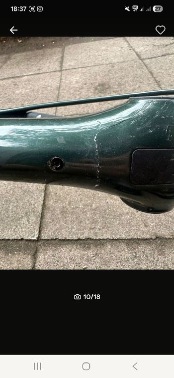 Used Lapierre Aircode DRS 5.0 Di2 2024 Frameset 2024 Road & Gravel, Green — image 12 of 12