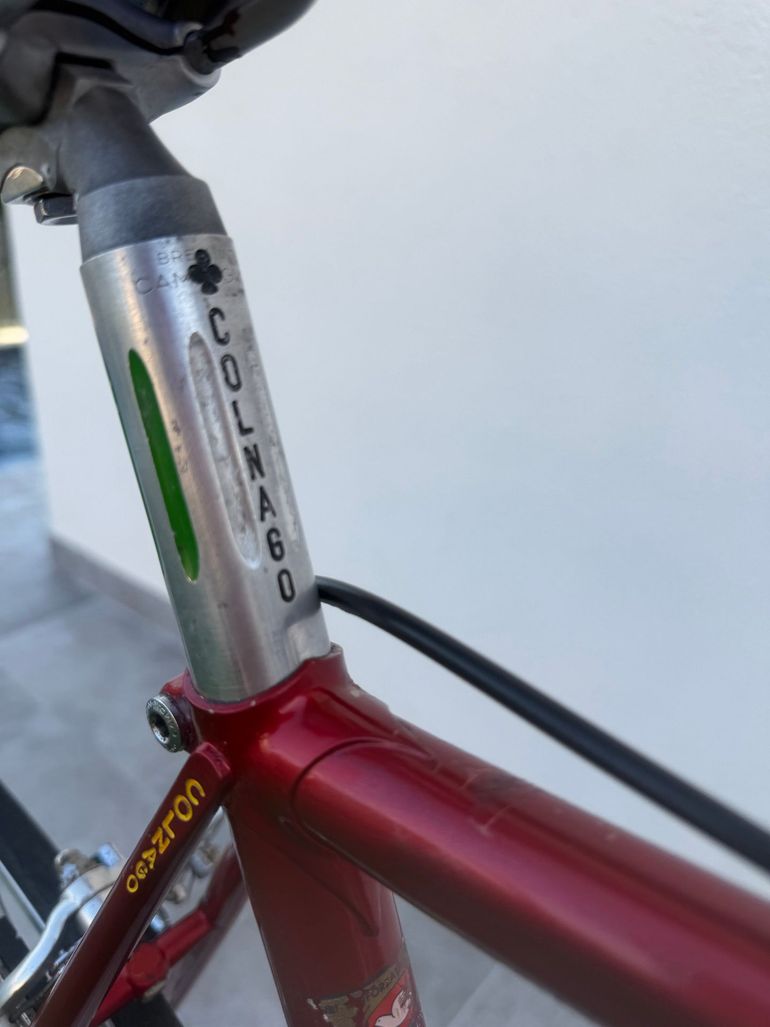 Used Colnago Mexico Campagnolo Super Record 1982 Road & Gravel, Red — image 10 of 14