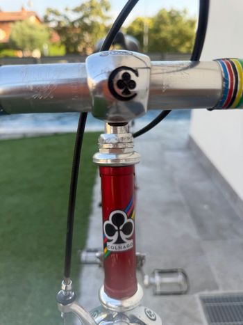 Used Colnago Mexico Campagnolo Super Record 1982 Road & Gravel, Red — image 11 of 14