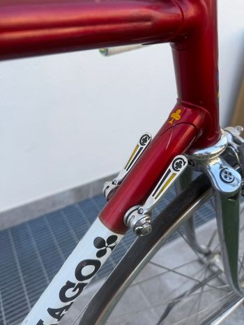 Used Colnago Mexico Campagnolo Super Record 1982 Road & Gravel, Red — image 6 of 14