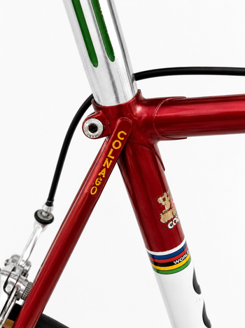 Used Colnago Mexico Campagnolo Super Record 1982 Road & Gravel, Red — image 4 of 14