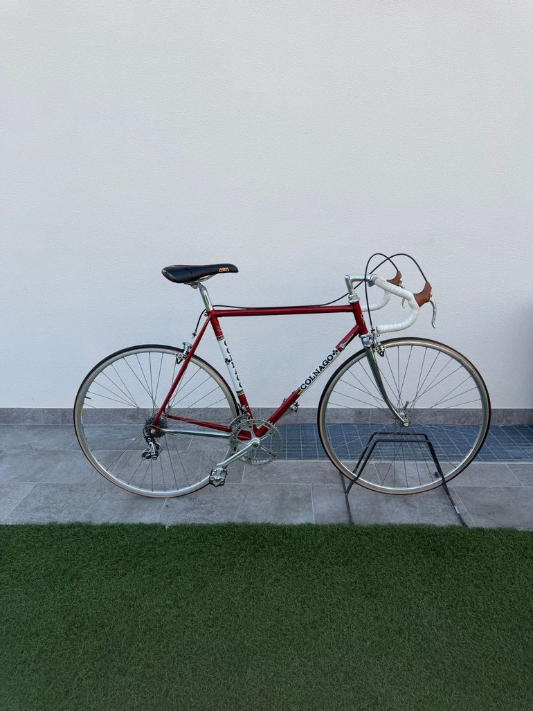 Used Colnago Mexico Campagnolo Super Record 1982 Road & Gravel, Red — image 5 of 14