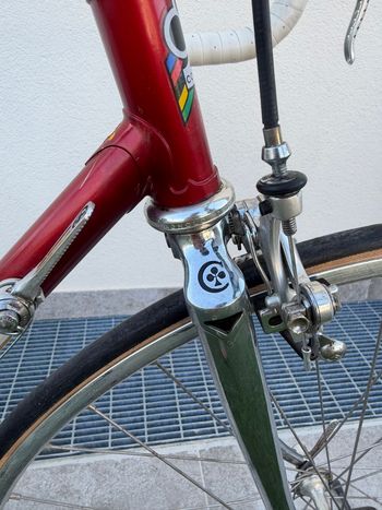 Used Colnago Mexico Campagnolo Super Record 1982 Road & Gravel, Red — image 8 of 14
