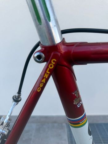 Used Colnago Mexico Campagnolo Super Record 1982 Road & Gravel, Red — image 9 of 14