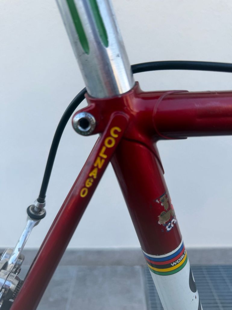 Used Colnago Mexico Campagnolo Super Record 1982 Road & Gravel, Red — image 9 of 14
