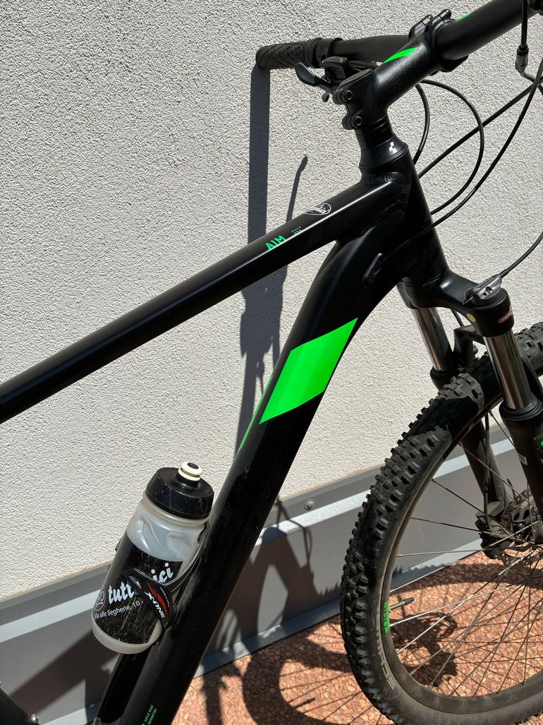 Used CUBE Aim Shimano Acera 2020 Mountainbike, Black — image 7 of 7