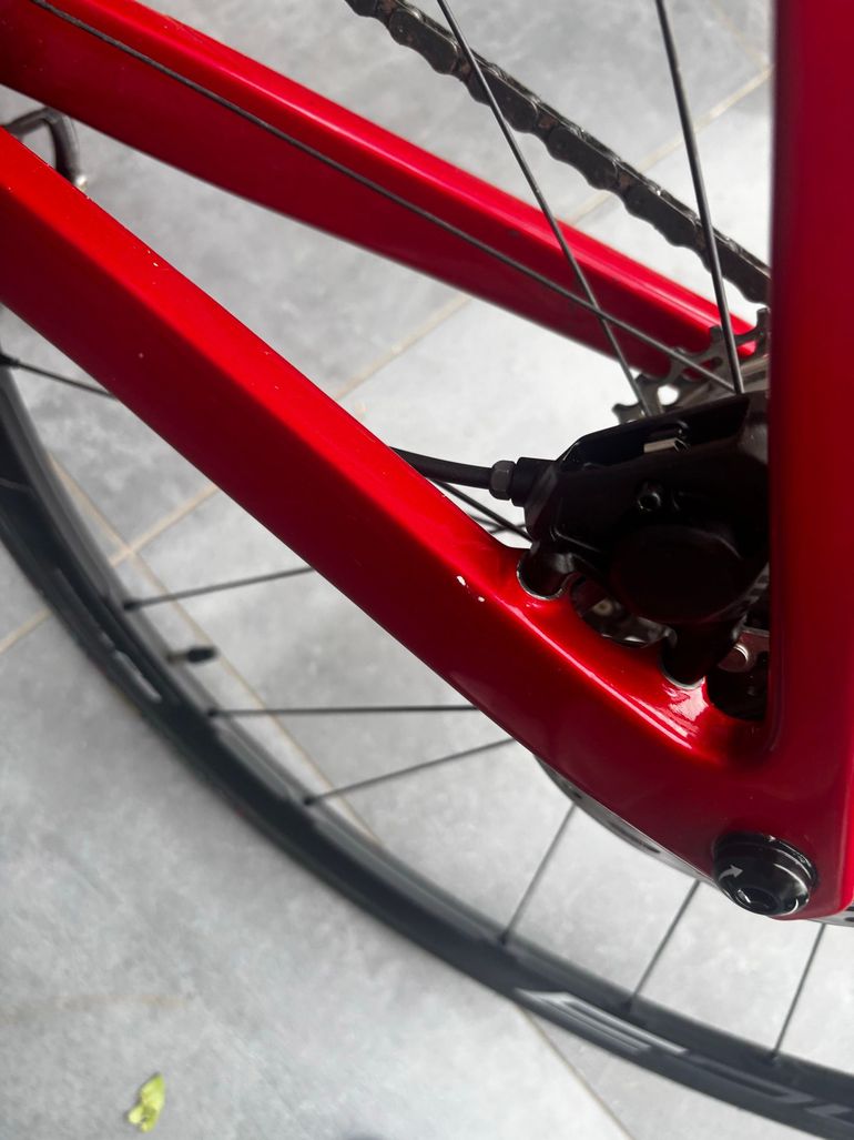 Used Van Rysel EDR CF DISC 2021 Road & Gravel, Red — image 34 of 37