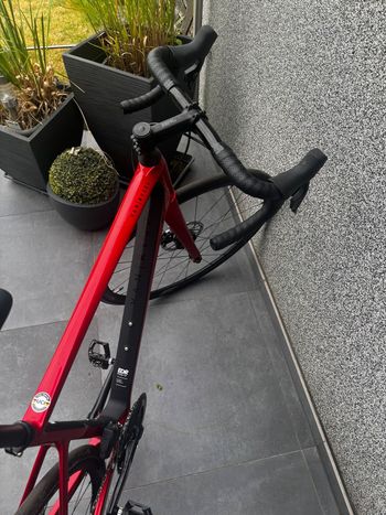 Used Van Rysel EDR CF DISC 2021 Road & Gravel, Red — image 12 of 37