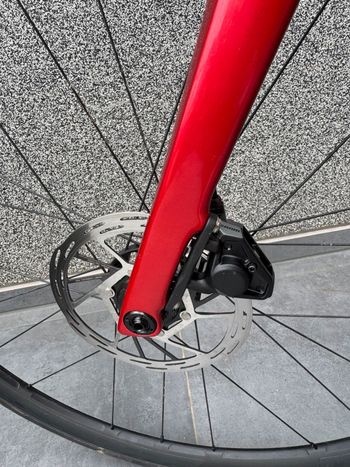 Used Van Rysel EDR CF DISC 2021 Road & Gravel, Red — image 6 of 37