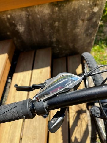 Gebrauchtes KTM Chicago Shimano Acera 2015 Mountainbike, Schwarz — Bild 12 von 30