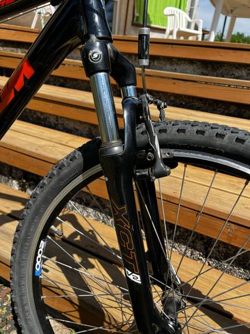 Gebrauchtes KTM Chicago Shimano Acera 2015 Mountainbike, Schwarz — Bild 18 von 30